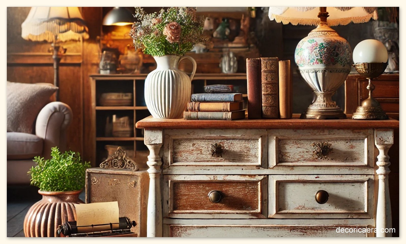 Upcycling Old Furniture for Cost-Effective Vintage Decor Ideas