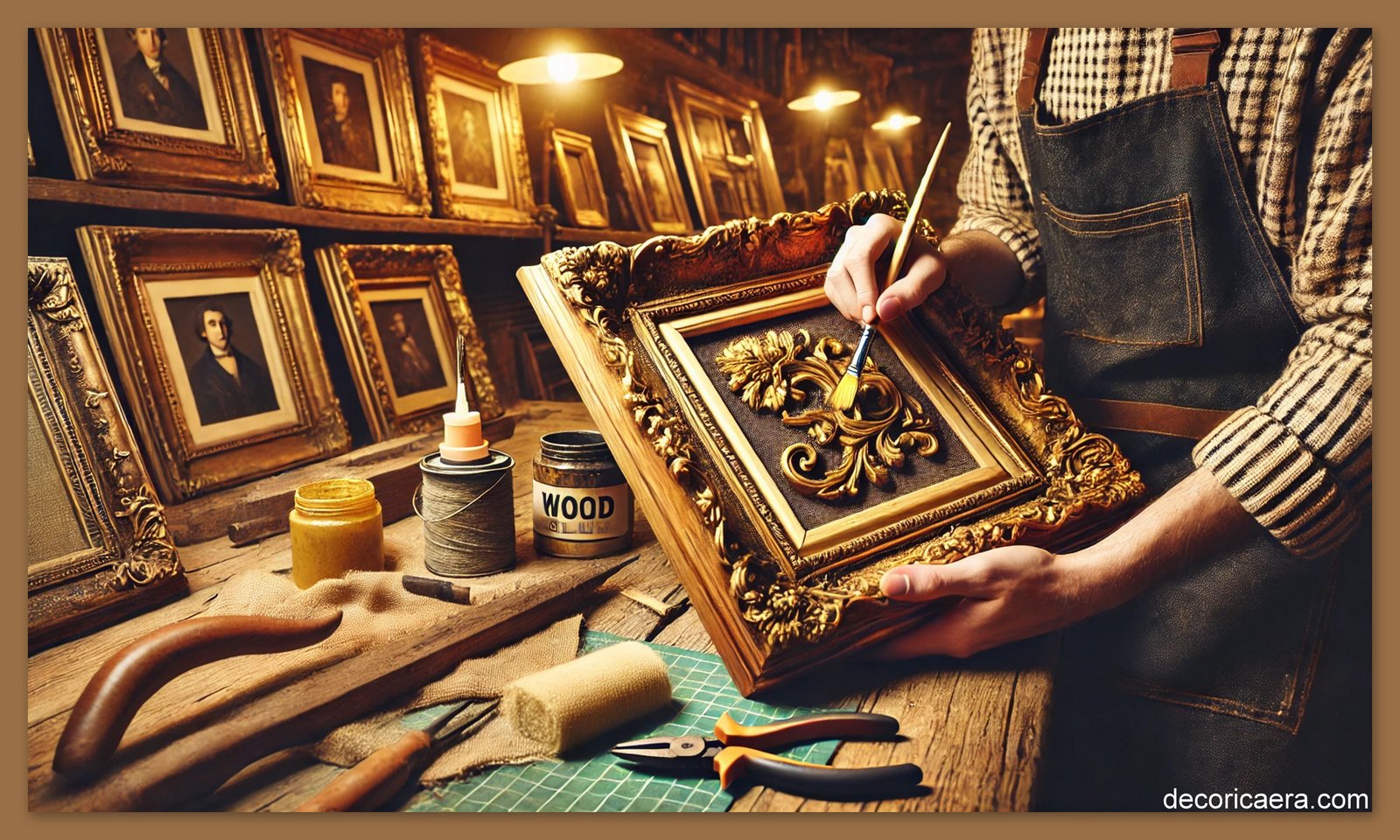 The Art of Repairing Vintage Picture Frames | DIY Restoration Guide